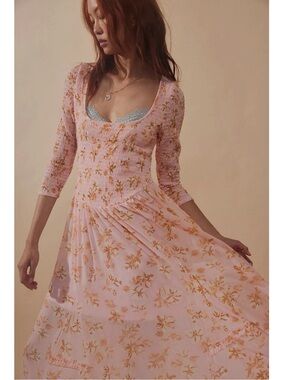 free people stacy midi dress thelilliebag on LTK